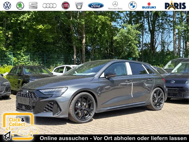 Audi RS3 Sportback - PANO+SONOS+MATRIX+eHK+360KAM+SHZ+KLIMA+DESIGNPAKET ROT
