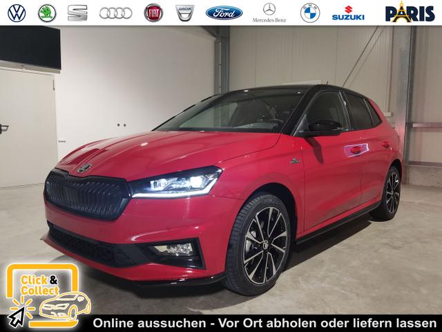 Skoda Fabia - Monte Carlo 1.0 TSI 116 PS DSG-4 Jahre Garantie-Smartlink-DAB-Bluetooth-Klimaautomatik-2xPDC-Keyless-Kamera-SHZ-LED-Tempomat-17''Alu-Sofort
