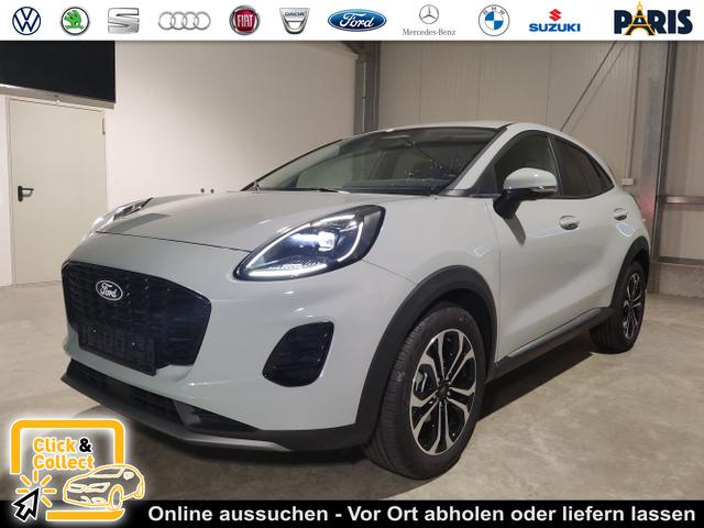 Ford Puma - Titanium 1.0 EcoBoost MHEV 125 PS Navi-AppleCarPlay-AndroidAuto-el.Heckklappe-LED-Tempomat-Winterpaket-2-Zonen-Klimaanlage-17''Alu