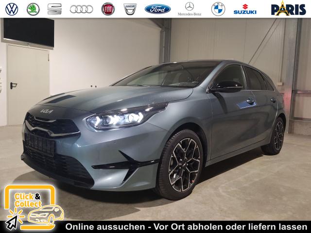 Kia Ceed - Edition 30 Jahre 1.5 T-GDI 140 PS Navi-Teilleder-Tempomat-DAB-Klimaautomatik-LED-AppleCarPlay-AndroidAuto-Winterpaket-Rückfahrkamera-Chrompaket-Bluetooth-17''Alu-sofort