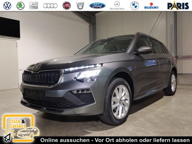 Skoda Kamiq - 130 Jahre Premium Edition 1.5 TSI 150 PS DSG Anhängerkupplung-AppleCarPlay-AndroidAuto-Winterpaket-Alcantara-DAB-Tempomat-Totwinkelassist-Kamera-SunSet-el.Heckklappe-17''Alu