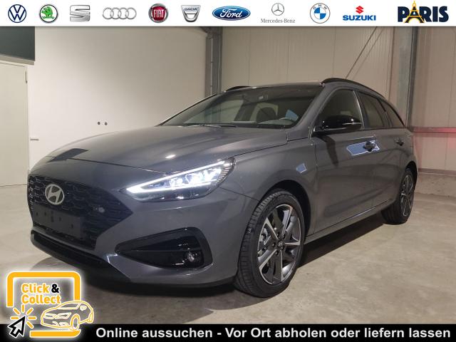 Hyundai i30 Kombi - GO! PLUS 1.0 T-GDI 100 PS 7DCT Navi-AppleCarPlay-AndroidAuto-Winterpaket-Rückfahrkamera-PDC-DAB-Klimaautomatik-Tempomat-17''Alu-sofort