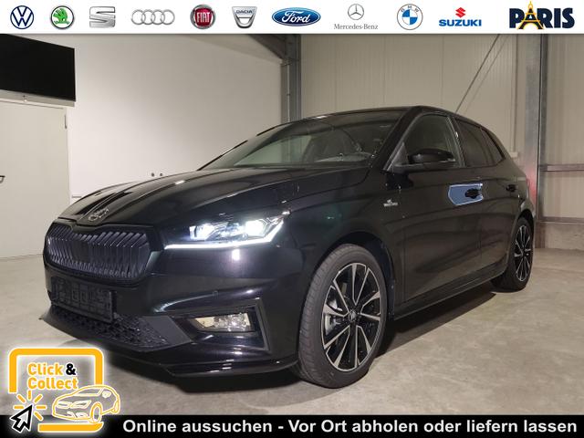 Skoda Fabia - Monte Carlo 1.0 TSI 116 PS DSG-Smartlink-DAB-Bluetooth-Panodach-Klimaautomatik-2xPDC--Kamera-SHZ-LED-Tempomat-17''Alu-Sofort