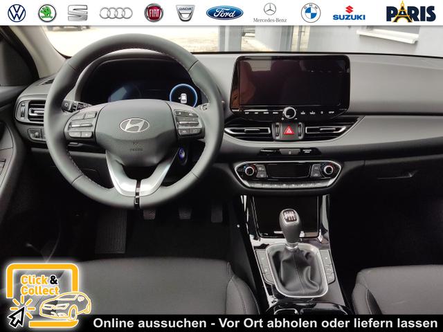 Hyundai i30 - GO! 1.0 T-GDI 100 PS Navi-AppleCarPlay-AndroidAuto-Winterpaket-Rückfahrkamera-PDC-DAB-Klima-Tempomat-16''Alu