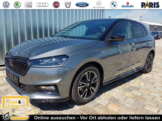Skoda Fabia - Monte Carlo 1.0 TSI 116 PS 6 Gang-Smartlink-DAB-Bluetooth-Klimaautomatik-2xPDC-Kamera-SHZ-LED-Tempomat-16''Alu-Sofort