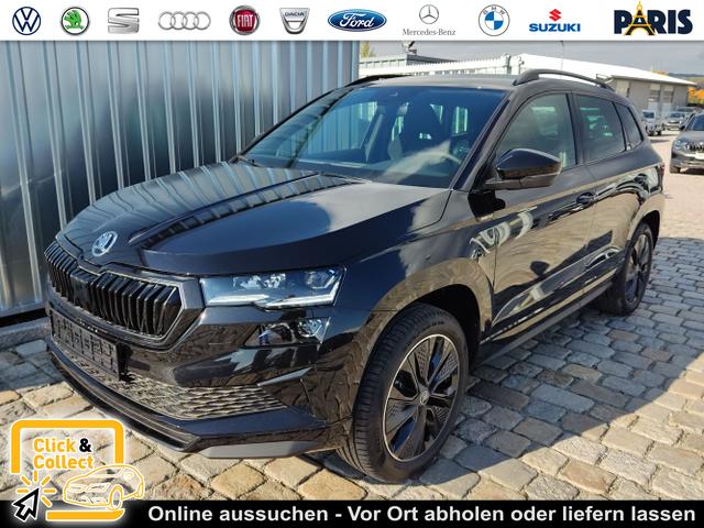 Skoda Karoq - Sportline 2.0 TDI 150 PS 4x4 DSG Navi-Anhängerkupplung-Garantie-LED-Matrix-AppleCarPlay-Android-Auto-ACC-Kessy-2-Zonen-Klimaautomatik-18''Alu-Sofort