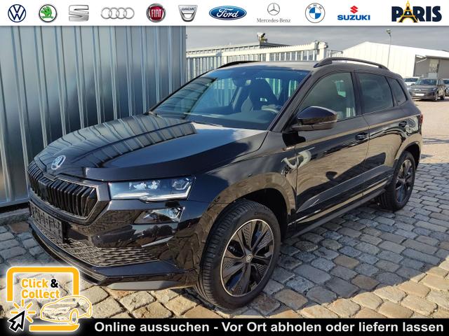 Skoda Karoq - Sportline 2.0 TSI 190 PS 4x4 DSG Navi-Anhängerkupplung-Garantie-LED-Matrix-AppleCarPlay-Android-Auto-ACC-Kessy-2-Zonen-Klimaautomatik-18''Alu-Sofort