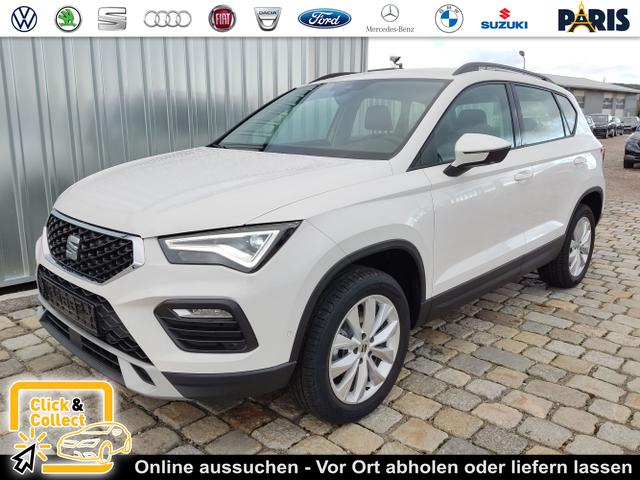Seat Ateca - Style 1.5 TSI DSG 150 PS-AndroidAutoAppleCarPlay-Teilleder-Winterpaket-Voll-LED-Parklenkassistent-Rückfahrkamera-2xPDC-17"Alu-Sofort
