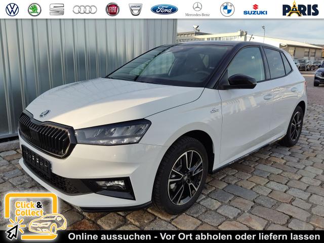 Skoda Fabia - Monte Carlo 1.0 TSI 116 PS DSG 4-Jahre-Garantie-ApplearPlay-AndroidAuto-LED-PDC-Sitzheizung-DAB-Klima-Schwarzes Dach-Sofort