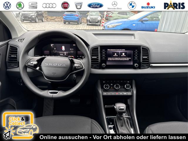 Skoda Karoq - Selection 1.5 TSI 150 PS DSG 4 Jahre Garantie-Anh&auml;ngerkupplung-Keyless-AppleCarPlay-AndroidAuto-Sunset-Tempomat-2-Zonen-Klima-16''Alu