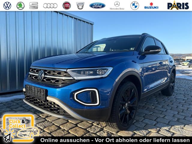 Volkswagen T-Roc - Black Style 1,5 TSI 150 PS DSG AHK-IQ Light-Navi-ACC-Kamera-19 "Alu-IQ Drive-Sofort