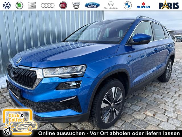 Skoda Karoq - DRIVE 1.5 TSI 150 PS DSG-Keyless-AppleCarPlay/AndroidAuto-Sunset-Tempomat-2 Zonen Klimaautomatik-SHZ-Lenkradheizung-Schaltwippen-Verkehrszeichenenrkennung-Tempomat-AutoHold-LED-PDC-Kamera-ALU-SOFORT