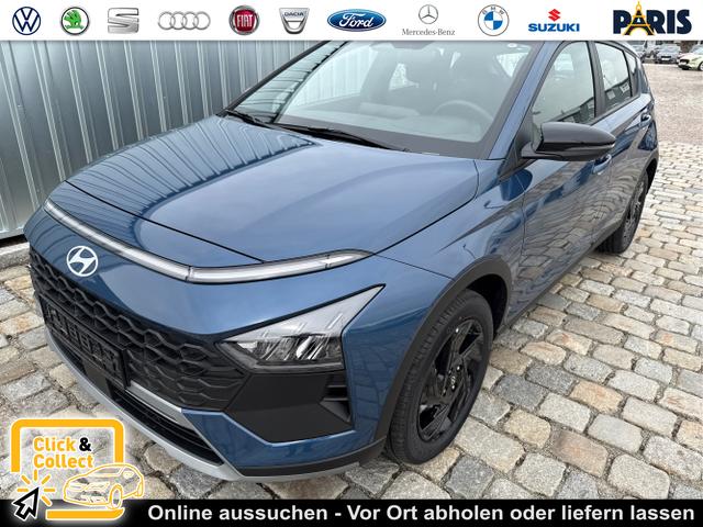 Hyundai BAYON - GO PLUS! 1.0 T-GDI 66 kW (90 PS) DCT7 -PDC-Kamera-16"Alu-SHZ-Lenkradheizung-LED-NAVI-Klimaanlage-AppleCarPlay&AndroidAuto-Tempomat-SUNSET-sofort