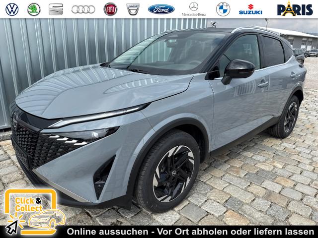 Nissan Qashqai - N-Connecta 1.3 DIG-T Mild Hybrid Automatik 158 PS -NAVI-AndroidAuto-AppleCarPlay-ProPilot-360&deg;Parkkamera-LED-Winterpaket -Keyless-Fernlichtassist-2-Zonen-Klimaautomatik-18''Alu-Sofort