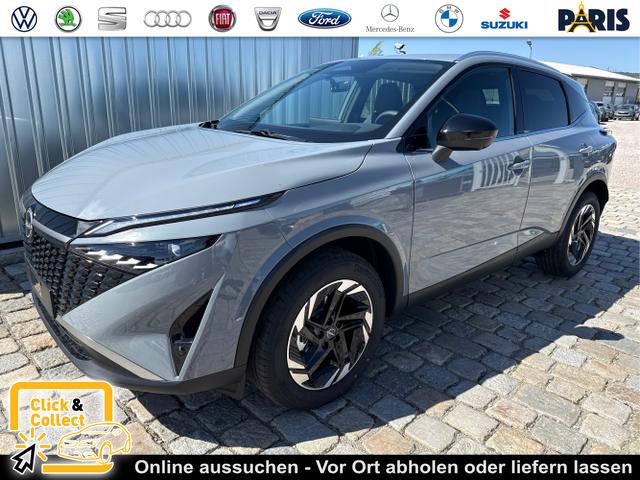 Nissan Qashqai - N-Connecta 1.3 DIG-T Mild Hybrid Automatik 158 PS-NAVI- AndroidAuto-AppleCarPlay-ProPilot-360&deg;Parkkamera-LED-Winterpaket -Keyless-Fernlichtassist-2-Zonen-Klimaautomatik-18''Alu-Sofort