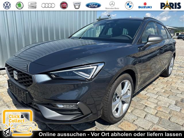 Seat Leon Sportstourer - FR 1.5 eTSI Mild-Hybrid 150PS 7DSG - 5 Jahre GARANTIE-Anh&auml;ngerkupplung-MATRIX LED-WINTER-SHZ-ACC-Klimaautomatik 3Zonen-beheiz.Lenkrad-NAVI-Ambiente-2xPDC-R&uuml;ckfahrkamera-ALU17"-DAB-elektr. Fensterheber-RDKS-Sunset-USB-Sofort