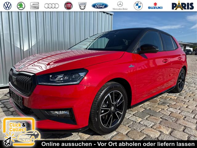Skoda Fabia - Monte Carlo 1.0 TSI 116 PS DSG-5 Jahre Garantie-Smartlink-DAB-Bluetooth-PDC-Kamera-Kessy-WINTER-SUNSET-SHZ-LED-Climatronic-Tempomat-sofort verf&uuml;gbar