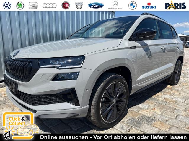 Skoda Karoq - Sportline 1,5 TSI 150 PS DSG -5 Jahre Garantie-Navi-4x Sitzheizung-Canton Sound-Anh&auml;ngerkupplung-LED-Matrix-AppleCarPlay-Android-Auto-ACC-Kessy-2-Zonen-Klimaautomatik-18''Alu-Sofort