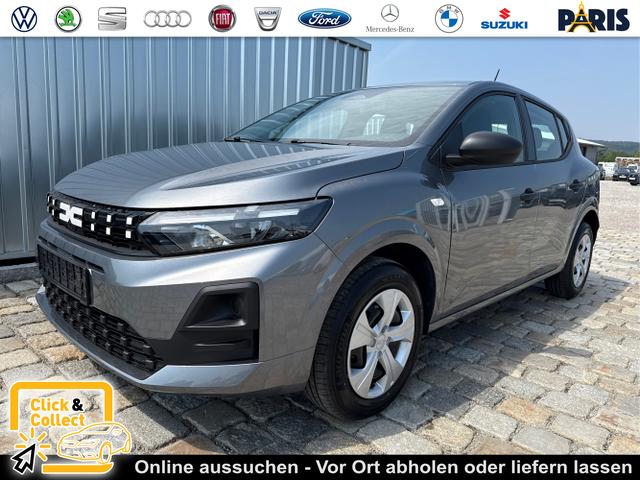 Dacia Sandero - Essential 1,0 100 TCe 74 kW/100 PS-6 Gang-MJ 2026-15&ldquo; Stahlfelgen-Garantie-PDC hinten-Lane Assist-LED-Tempomat-Klimaanlage-DAB-Bluetooth