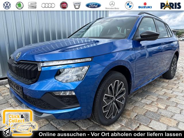 Skoda Kamiq - Dynamic Sport Edition 1.5 TSI 150 PS DSG Anh&auml;ngerkupplung-AppleCarPlay-AndroidAuto-Winterpaket-Alcantara-DAB-Tempomat-Kamera-SunSet-el.Heckklappe-17''Alu-Sofort