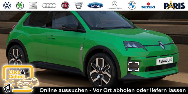 Renault 5 - Techno 150 Comfort Range-150PS-V2L-WINTER-SHZ-KeylessGo-KLIMA-LED-SUNSET-ALU18"-PDC-KAMERA-DAB-NAVI-AndroidAuto-AppleCarPlay-W&auml;rmepumpe