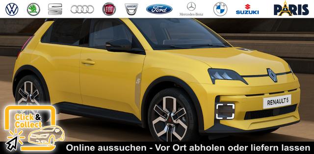 Renault 5 - Techno 150 Comfort Range-150PS-V2L-WINTER-SHZ-KeylessGo-KLIMA-LED-SUNSET-ALU18"-PDC-KAMERA-DAB-NAVI-AndroidAuto-AppleCarPlay-W&auml;rmepumpe