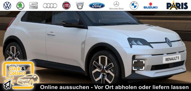 Renault 5 - Techno 150 Comfort Range-150PS-V2L-WINTER-SHZ-KeylessGo-KLIMA-LED-SUNSET-ALU18"-PDC-KAMERA-DAB-NAVI-AndroidAuto-AppleCarPlay-W&auml;rmepumpe