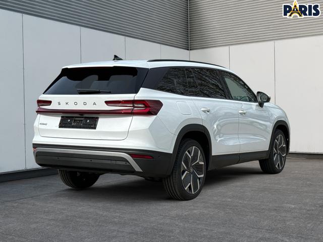 Skoda / Kodiaq / Wei&szlig; / / / LEDER+AHK+PANO+MATRIX+360 KAM+eHK+20 LM, Beispielbilder, ggf. teilweise mit Sonderausstattung