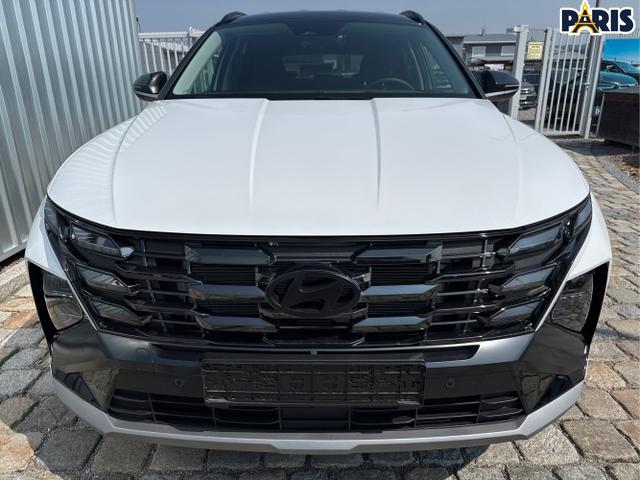 Hyundai / TUCSON / Wei&szlig; / / / GO 1.6 T-GDI 2WD 7DCT 150PS -NAVI-KLIMAAUTOM-ALU18-SHZ-WINTER-LED-PDC-KAMERA-KEYLESS GO, Beispielbilder, ggf. teilweise mit Sonderausstattung