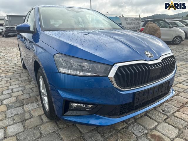 Skoda / Fabia / Blau / / / 130 Jahre 1.0 MPI 80 PS-Virtuelles Cockpit-AppleCarplay-Android-Auto-LED-Klima-Tempomat-R&uuml;ckfahrkamera-DAB-SHZ-15 Alu-sofort, Beispielbilder, ggf. teilweise mit Sonderausstattung