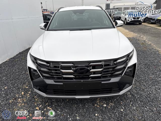 Hyundai / TUCSON / Wei&szlig; / / / MHEV DCT ACC SHZ 360 MATRIX KRELL 