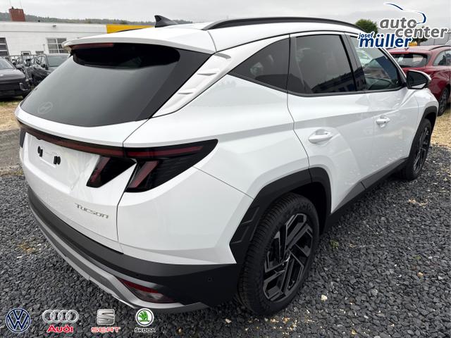 Hyundai / TUCSON / Wei&szlig; / / / MHEV DCT ACC SHZ 360 MATRIX KRELL 