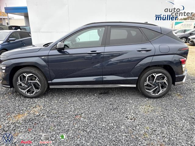 Hyundai / KONA / Blau / / / 1.6 4WD T-GDi DCT N-LINE SHZ NAVI ACC RFK