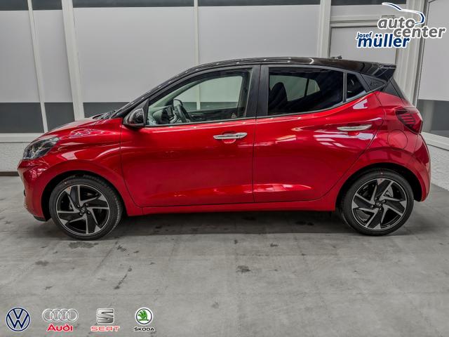 Hyundai i10 PREMIUM AUT SHZ SMART KEY KLIMAAUTOMATIK AMBIENTE ALU RFK PDC NAVI 