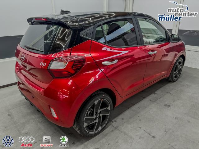 Hyundai i10 PREMIUM AUT SHZ SMART KEY KLIMAAUTOMATIK AMBIENTE ALU RFK PDC NAVI 