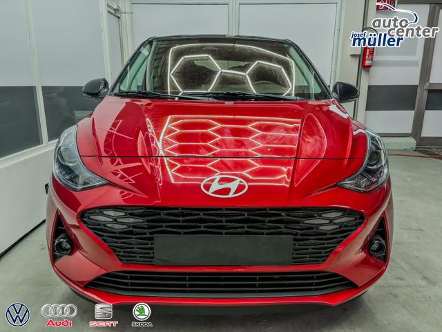 Hyundai i10 PREMIUM AUT SHZ SMART KEY KLIMAAUTOMATIK AMBIENTE ALU RFK PDC NAVI 