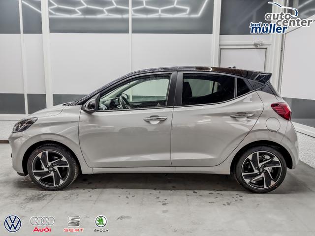 Hyundai i10 PREMIUM AUT SHZ SMART KEY KLIMAAUTOMATIK AMBIENTE ALU RFK PDC NAVI 