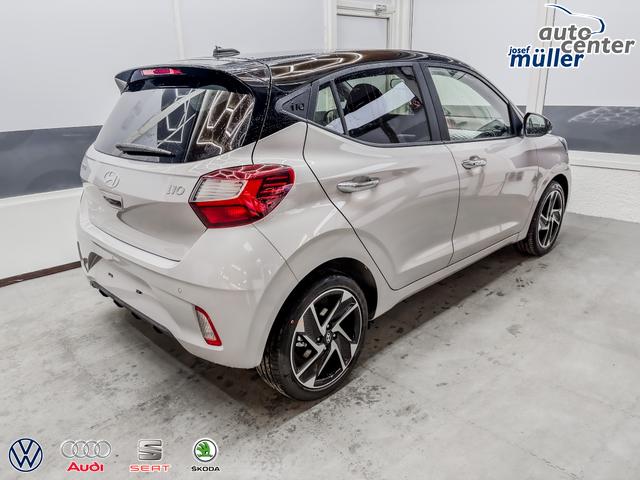 Hyundai i10 PREMIUM AUT SHZ SMART KEY KLIMAAUTOMATIK AMBIENTE ALU RFK PDC NAVI 