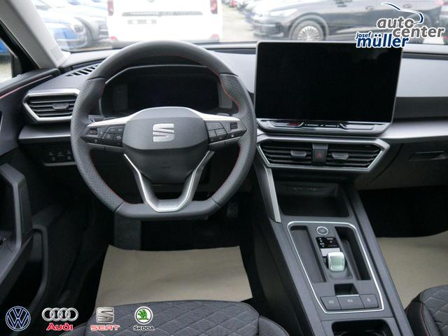 Seat Leon Sportstourer FR Kombi 2.0 TDI DSG*NAVI*ACC*PDC*5j-GARANTIE*LED*SHZ*TEMPOMAT*18-ZOLL*SOFORT-VERF&Uuml;GBAR 