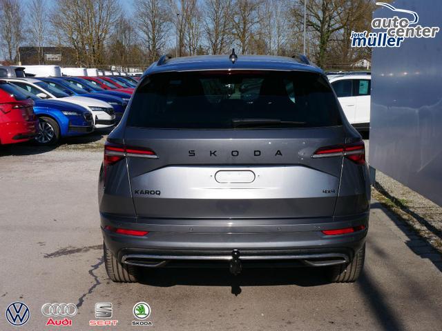 Skoda Karoq Sportline 2.0 TSI 4x4 DSG DSG*ACC*AHK-SCHWENKBAR*PDC-HINTEN*KESSY*LENKRADHEIZUNG* 