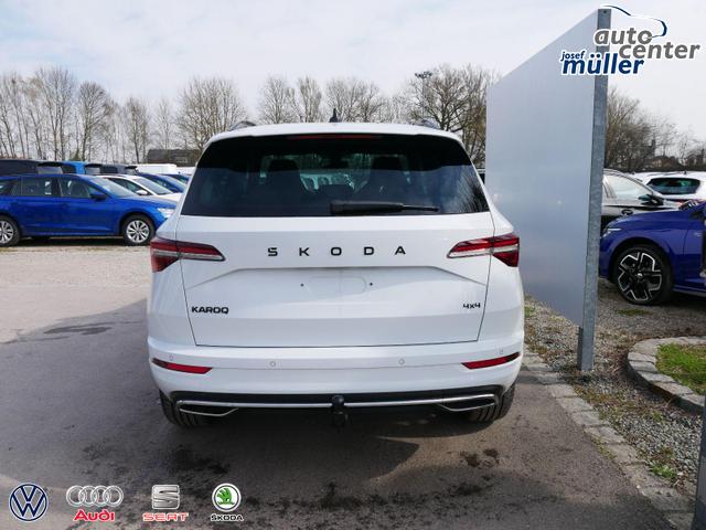 Skoda Karoq Sportline 2.0 TSI 4x4 DSG DSG*ACC*AHK-SCHWENKBAR*PDC-HINTEN*KESSY*LENKRADHEIZUNG* 