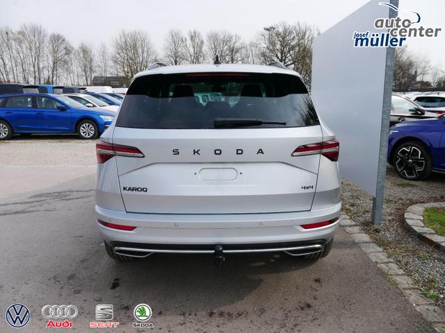 Skoda Karoq Sportline 2.0 TSI 4x4 DSG DSG*ACC*AHK-SCHWENKBAR*PDC-HINTEN*KESSY*LENKRADHEIZUNG* 