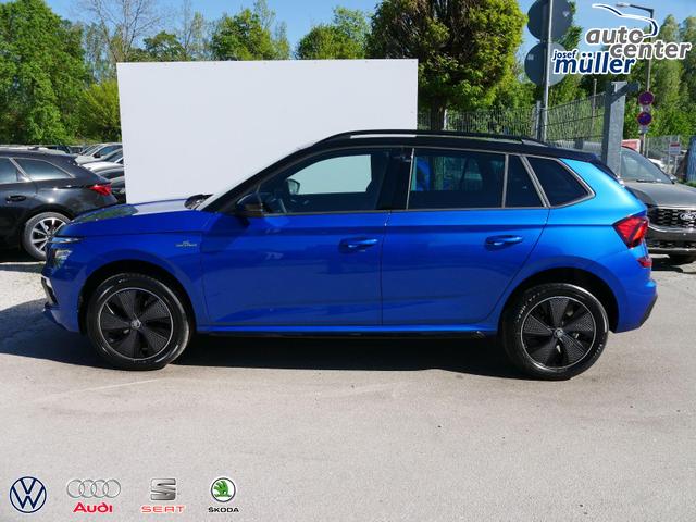 Skoda Kamiq Monte Carlo 1,5 TSI DSG *AHK-SCHWENKBAR*PDC-HINTEN*KAMERA*SHZ*KESSY*LENKRADHEIZUNG* 