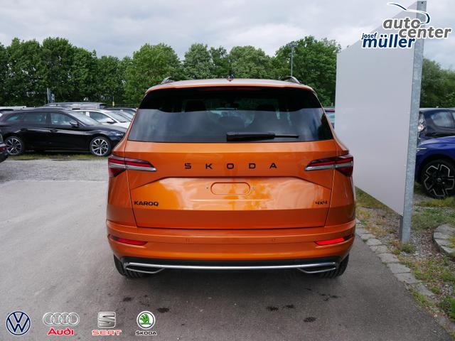 Skoda Karoq Sportline 2.0 TSI 4x4 DSG DSG*KESSY*TEMPOMAT*PDC-HINTEN*SMARTLINK*LED* 