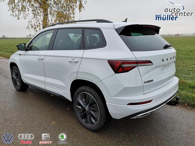 Skoda Karoq Sportline 1.5TSI DSG AHK Matrix ACC Navi Sound Totwinkel 