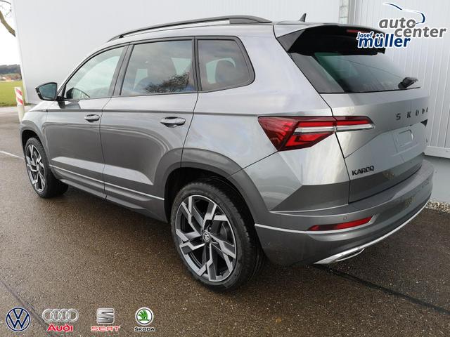 Skoda Karoq Sportline 2.0TDI DSG 4x4 AHK Matrix Pano Sound Leder 19 Zoll 