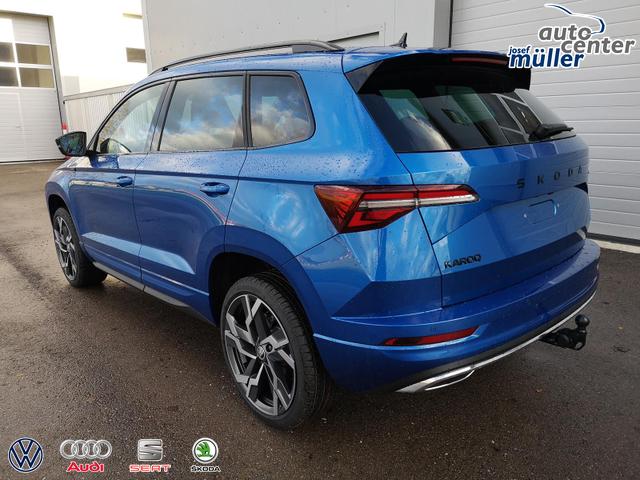 Skoda Karoq Sportline 2.0TDI DSG 4x4 AHK Matrix Pano Sound Leder 19 Zoll 