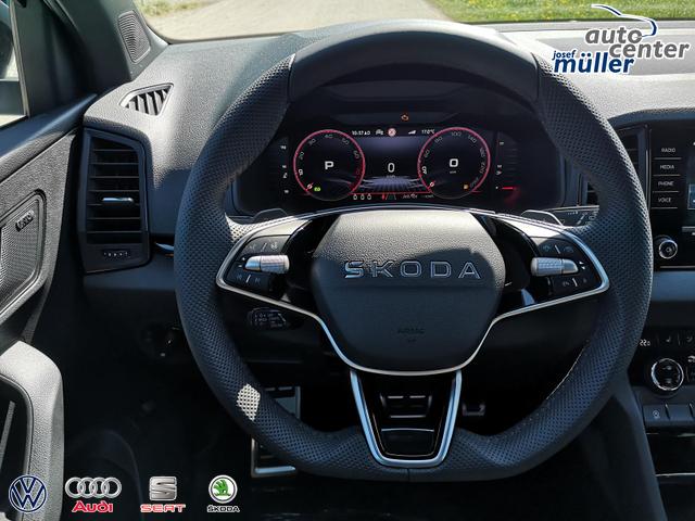 Skoda Karoq Sportline 2.0TDI DSG 4x4 AHK Matrix Pano Sound Leder 19 Zoll 