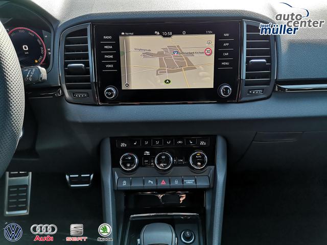 Skoda Karoq Sportline 2.0TDI DSG 4x4 AHK Matrix Pano Sound Leder 19 Zoll 