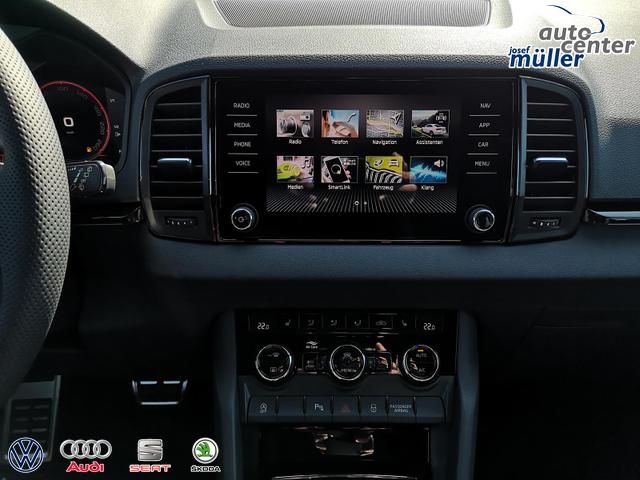 Skoda Karoq Sportline 2.0TDI DSG 4x4 AHK Matrix Pano Sound Leder 19 Zoll 